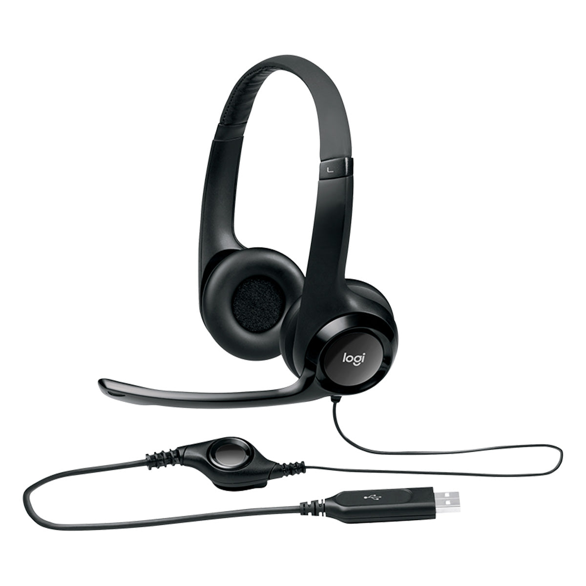 Auriculares Logitech Headset H390 USB
