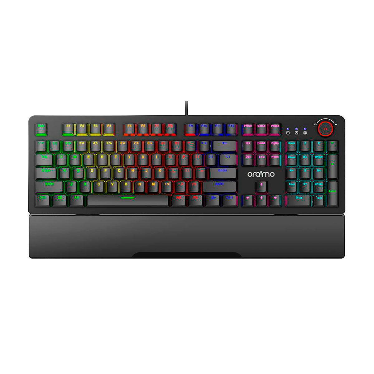 Teclado Español ORAIMO HyperType Retroiluminación USB