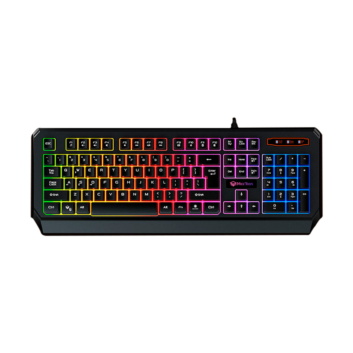 Teclado MEETION USB MT-K9320 Backlit WResist