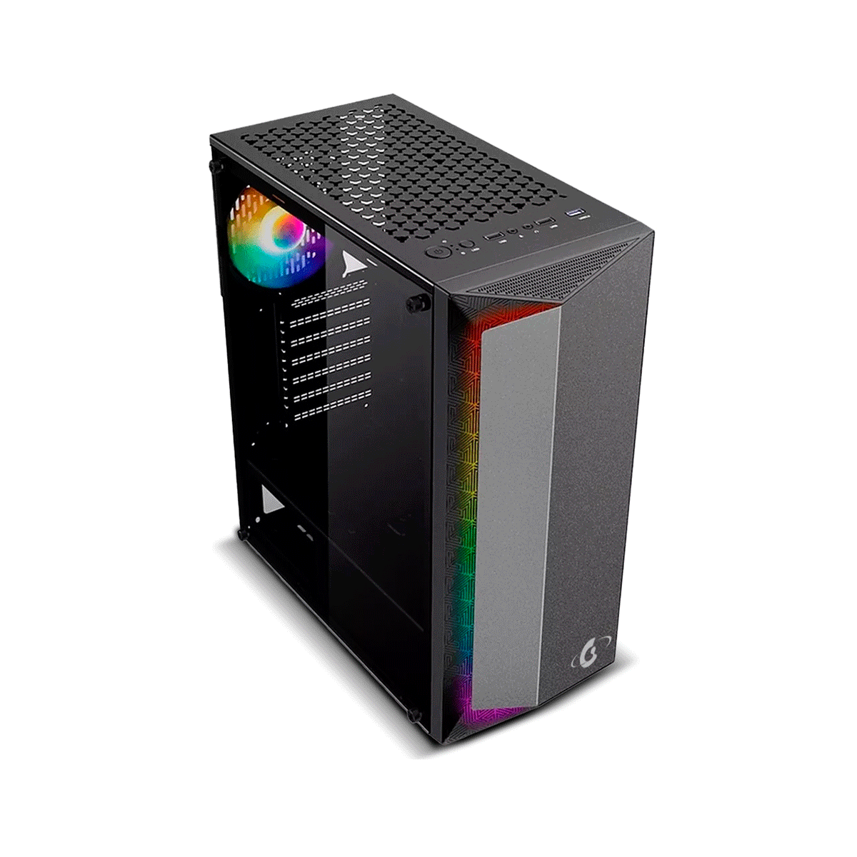 Gabinete GRAVITY GR08 ATX MID-TOWER Black