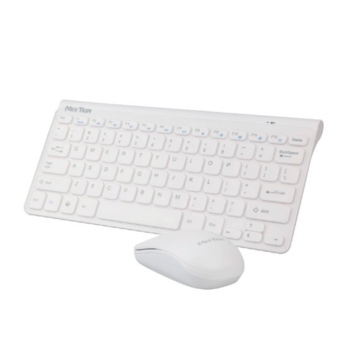 Teclado y Mouse Inalámbricos 2.4G MEETION Mini4000 Blanco