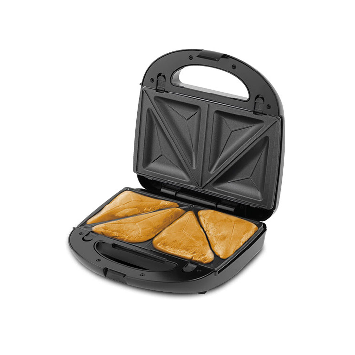 Sandwichera Doble 3 En 1 Inox PUNKTAL PK-CR44 Inox