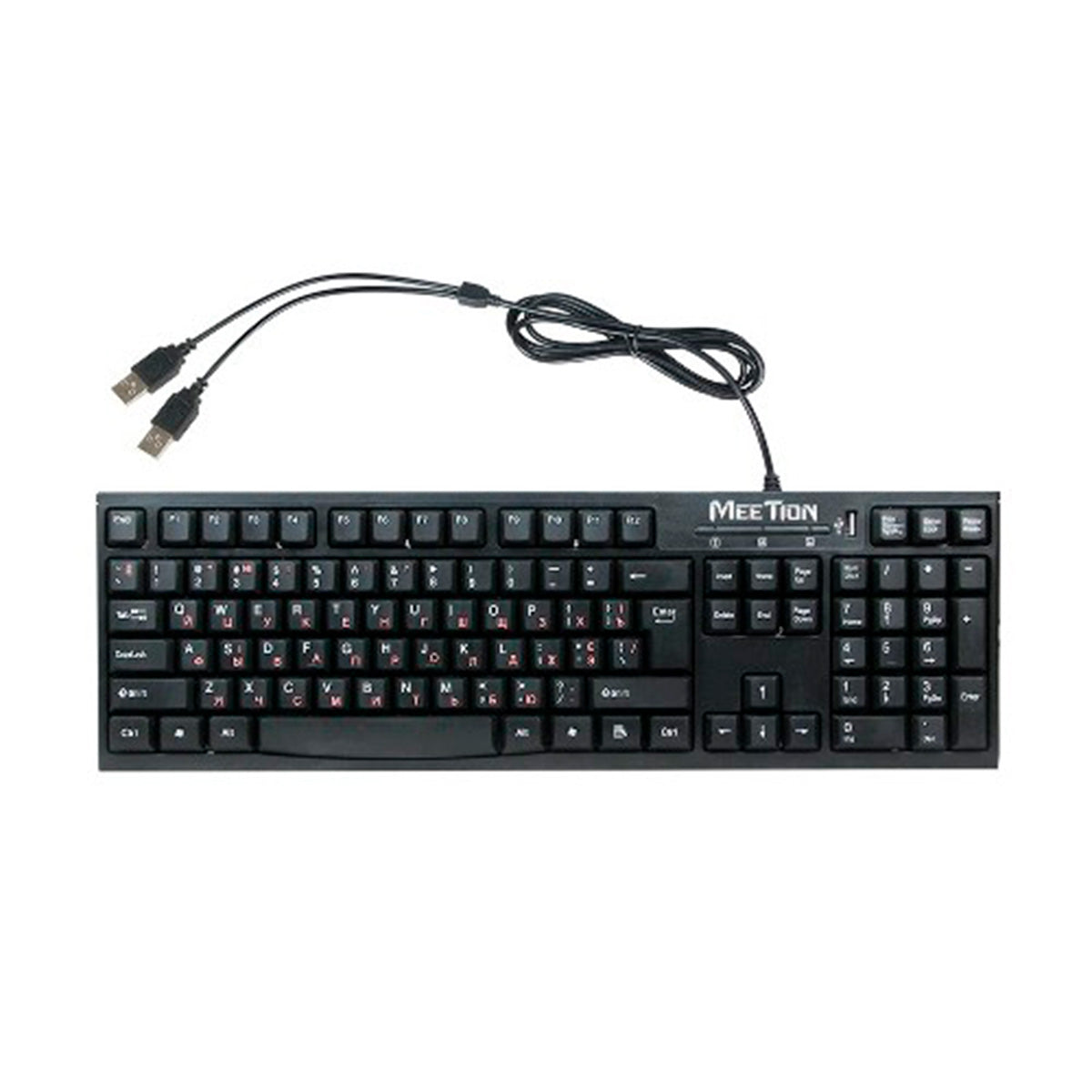 Teclado Con HUB USB MEETION MT-K815
