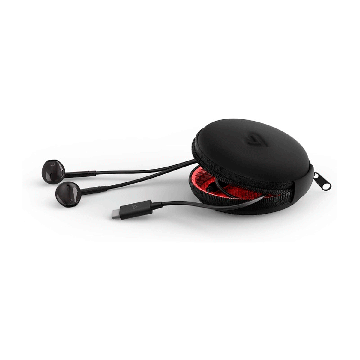 Auriculares ENERGY SISTEM Earphones SMART 2 USB-C Negro