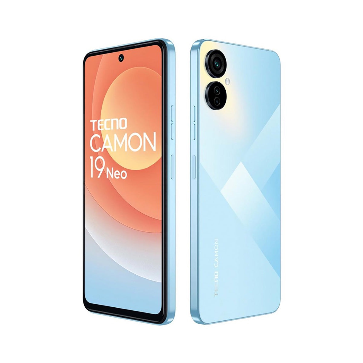 Celulares TECNO Camon 19 Neo 6,8″ 4G 6GB 128GB Triple Cámara Blanco