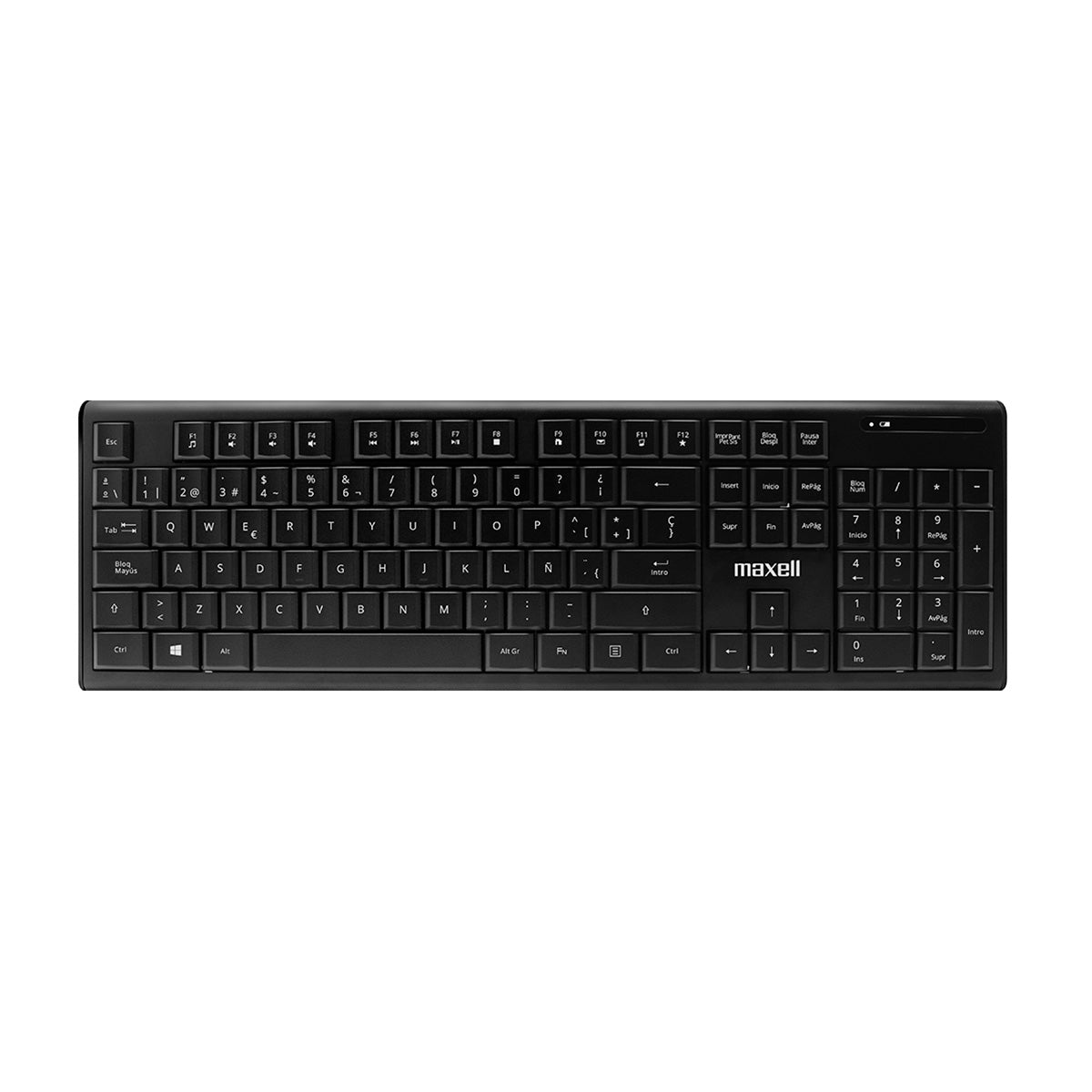 Teclado MAXELL WKB-20 Inalámbrico Con Pad Numérico