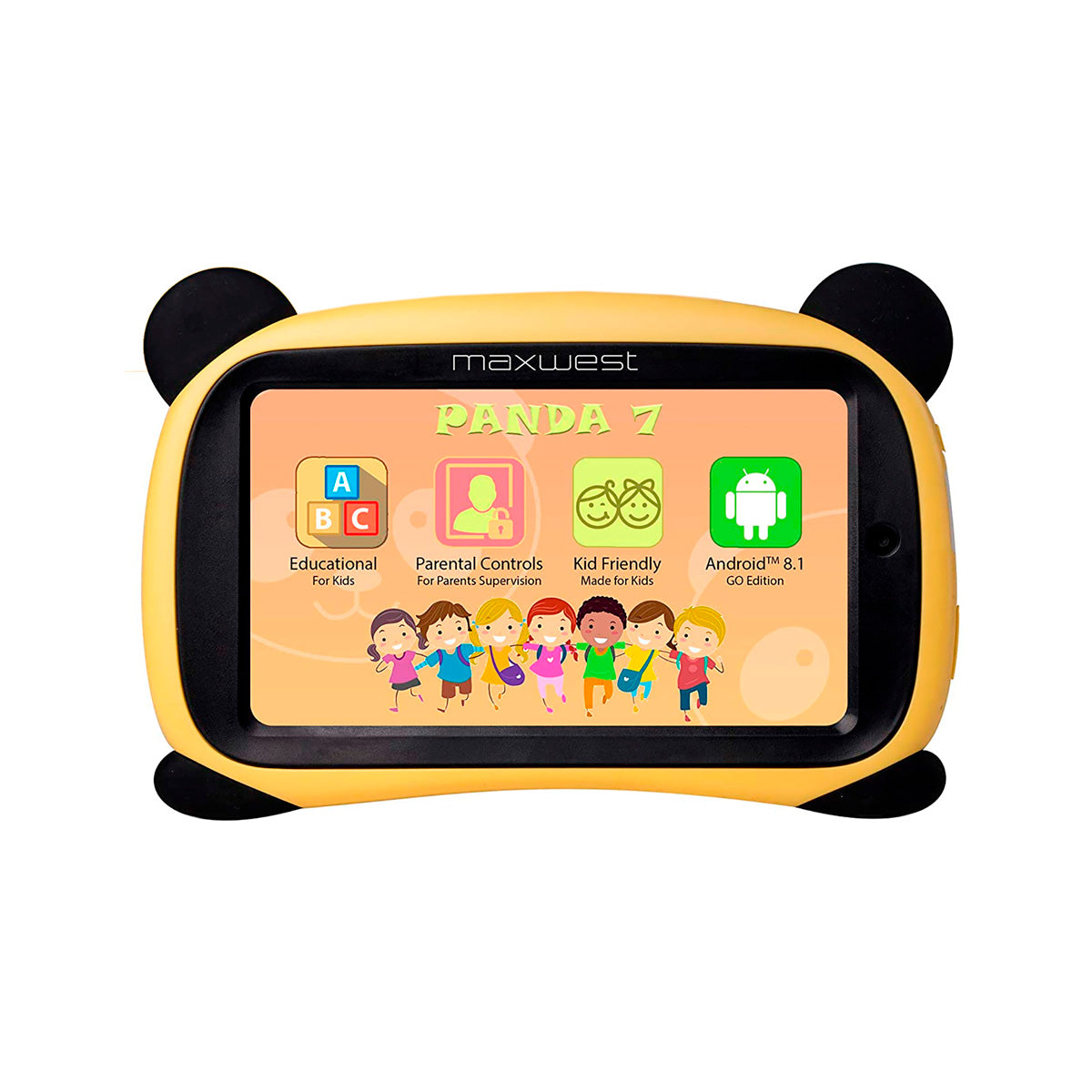 Tablet MAXWEST Panda 7 16GB 1GB Amarillo