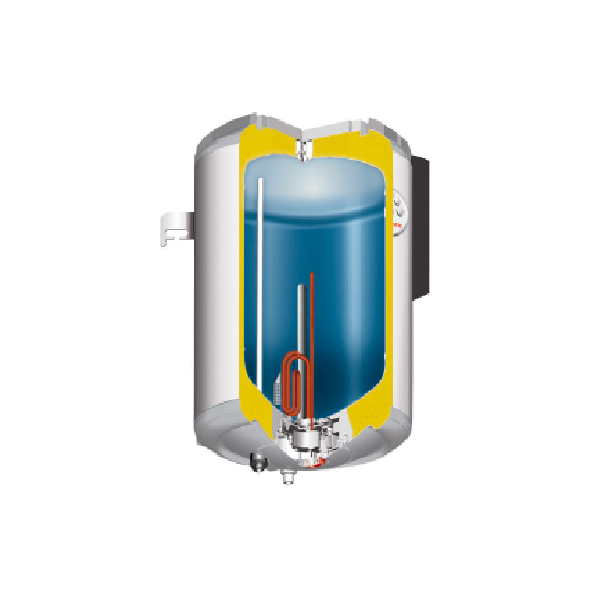 Termotanque PACIFIC PAU-030L 1200W 30 Lts Clase Energética B