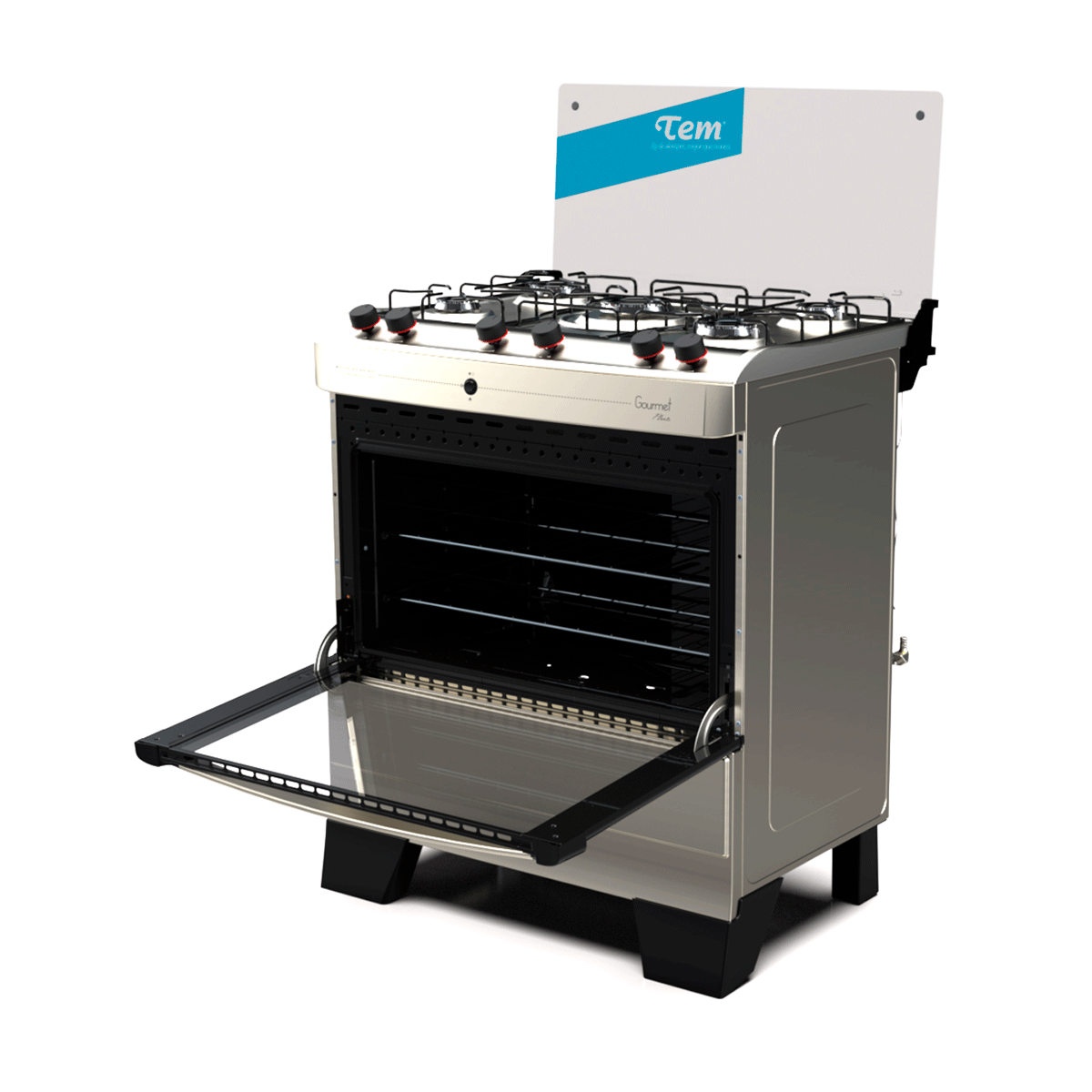 Cocina TEM Gourmet Plus 5 Hornallas