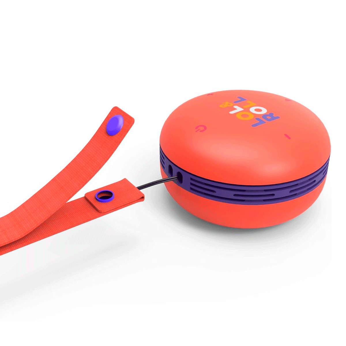 Parlante ENERGY SISTEM LOL Y ROLL KIDS Bluetooth Naranja