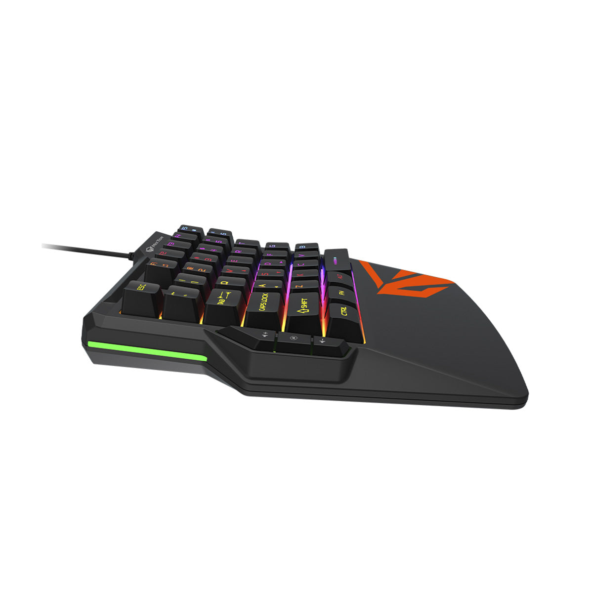 Teclado ONE HAND MEETION KB015 Negro
