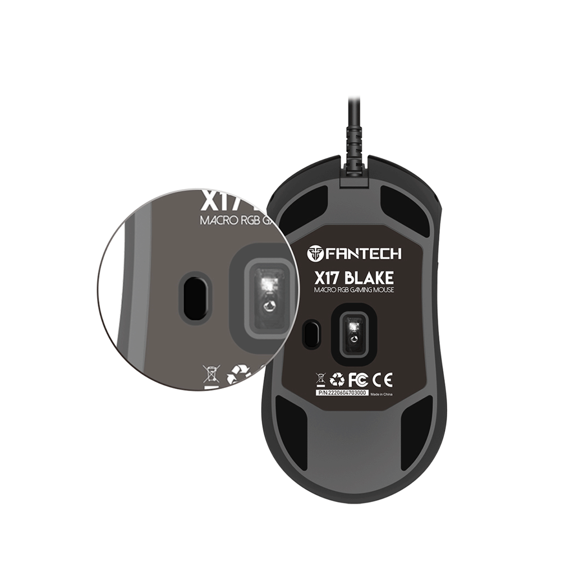 Mouse Gamer FANTECH BLAKE X17