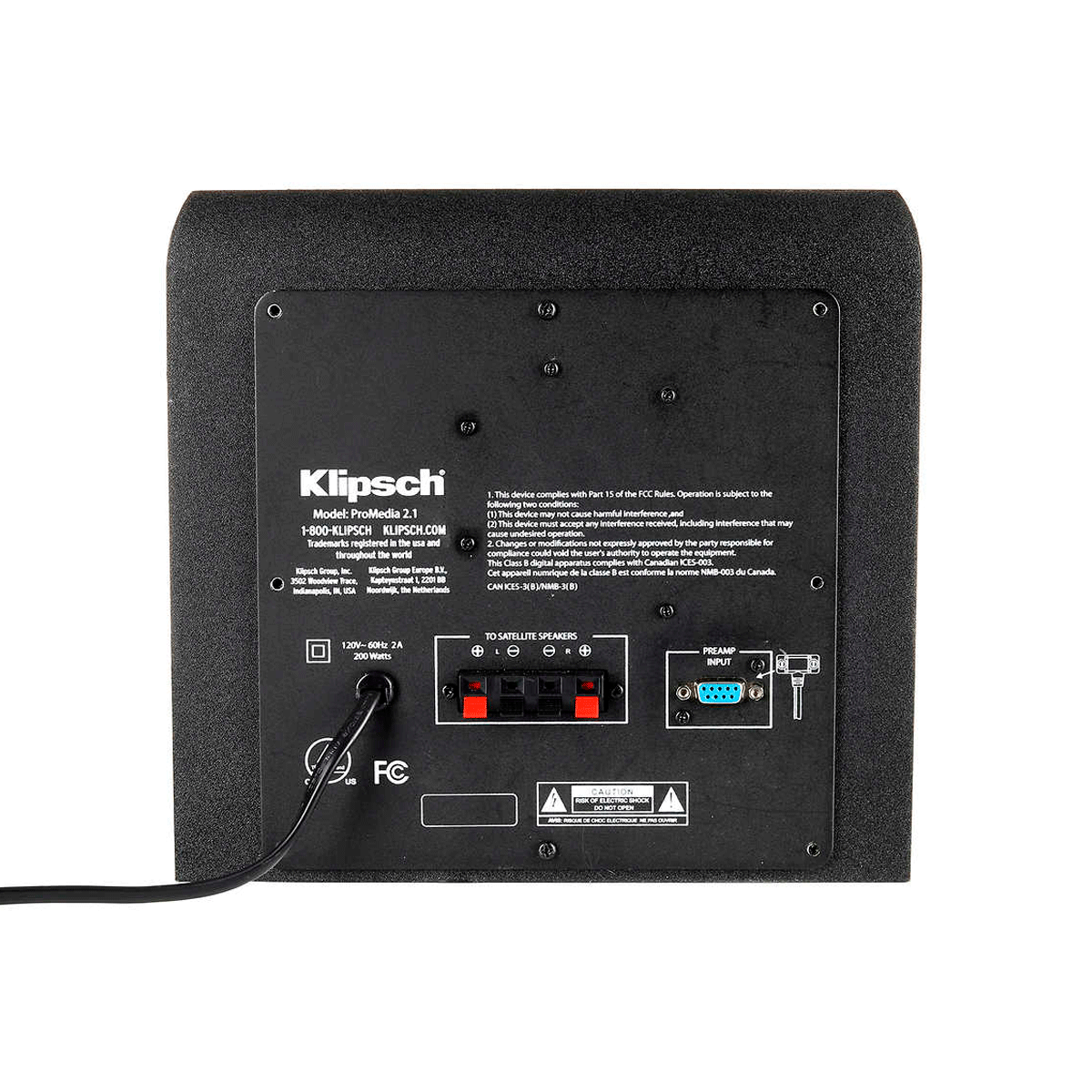Altavoces Para Computadora Klipsch ProMedia 2.1 THX