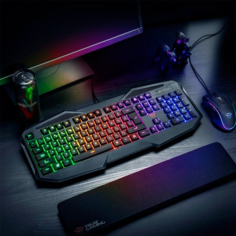 Teclado Gaming Trust Gxt 830-rw – Iluminado – Inglés