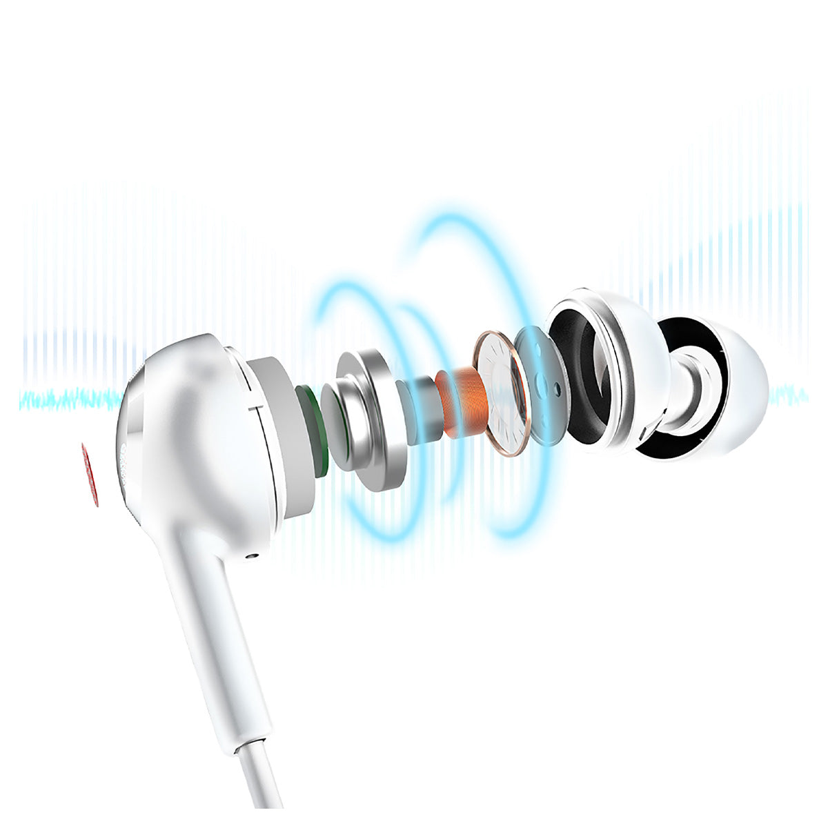 Auriculares ORAIMO Halo 4 3,5mm Llamadas Blanco