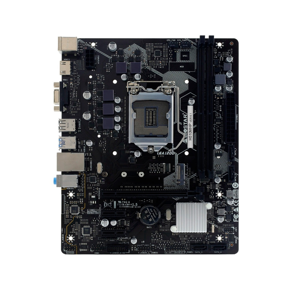 Mother BIOSTAR H510MHP Socket LGA1200