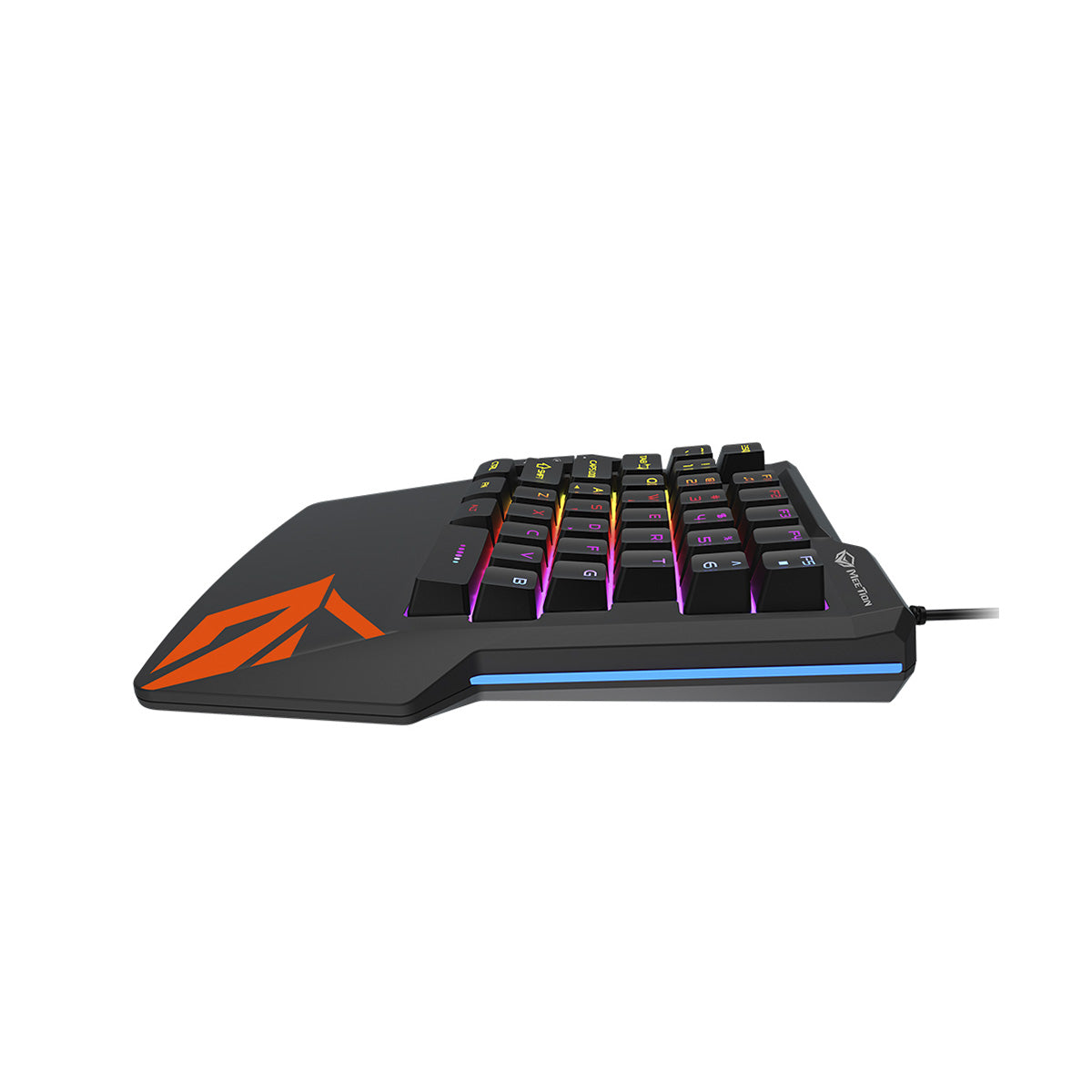 Teclado ONE HAND MEETION KB015 Negro