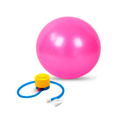 Pelota De Pilates 55cm Con Bomba De Aire