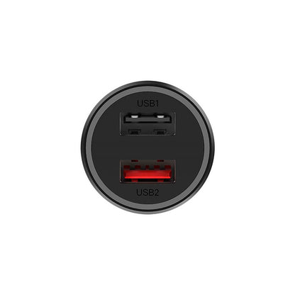Cargador De Auto XIAOMI GDS4147GL 2 USB 27W 37W