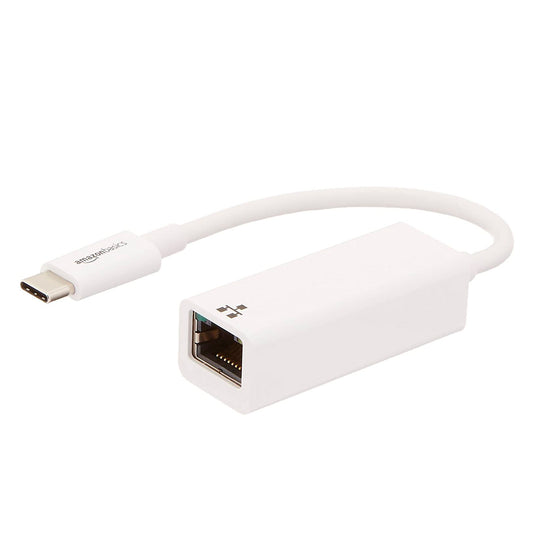 Adaptador AMAZON Basics USB 3.1 Tipo C a Ethernet Para Mac y Pc