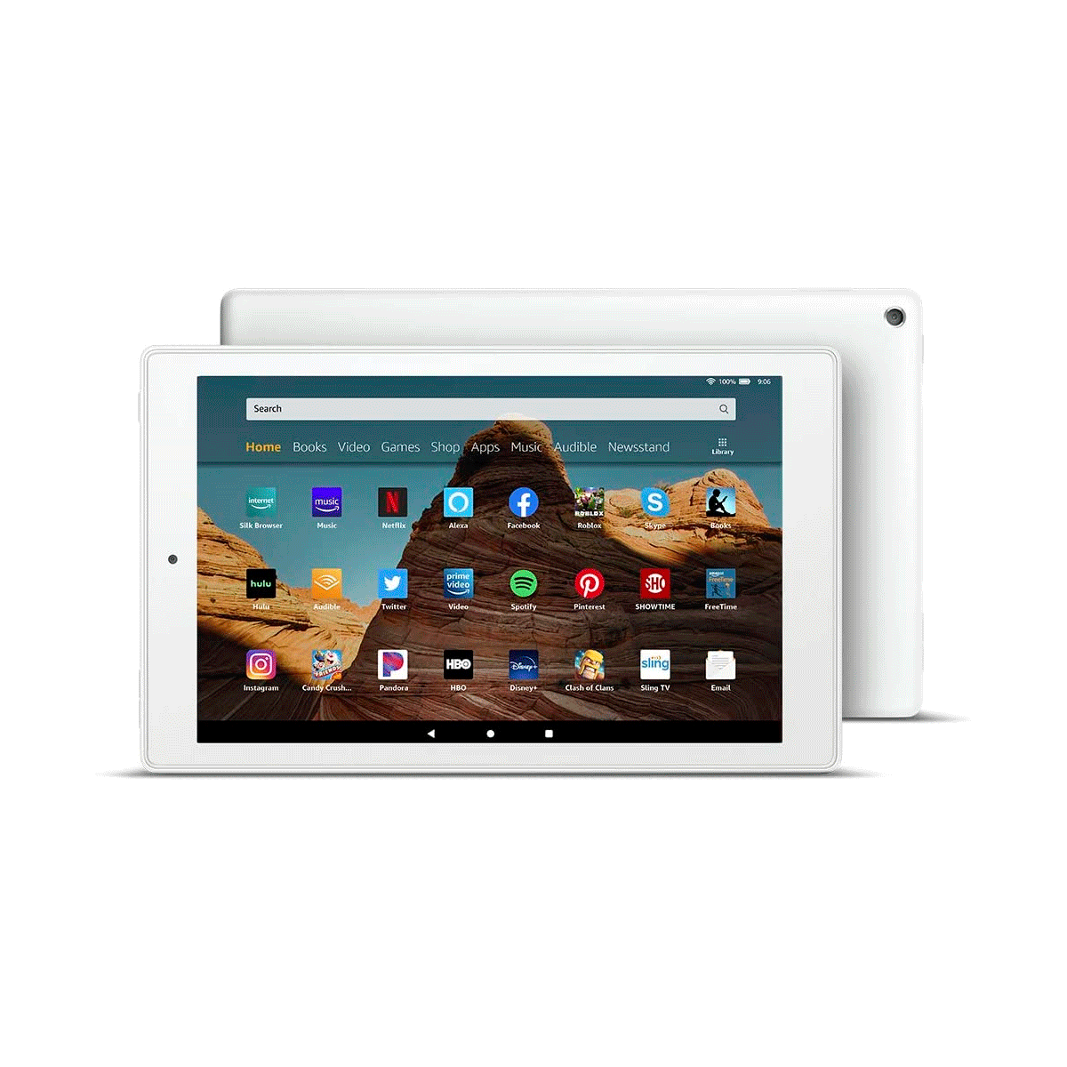 Tablet  AMAZON Fire HD 10” Full HD 64GB 2GB Blanca