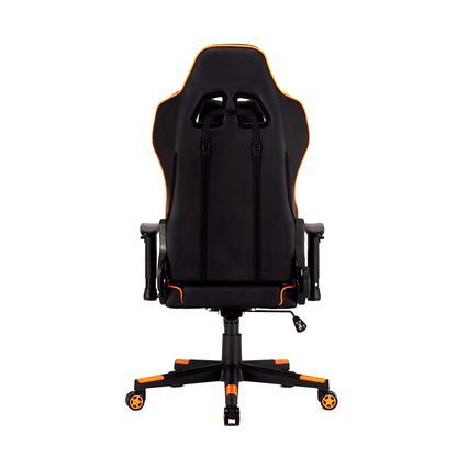 Silla Gamer MEETION CHR15 Reclinable Black+Orange