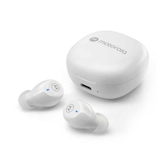 Auriculares Bt MOTOROLA Buds 105 IPX5 Llamadas Blanco