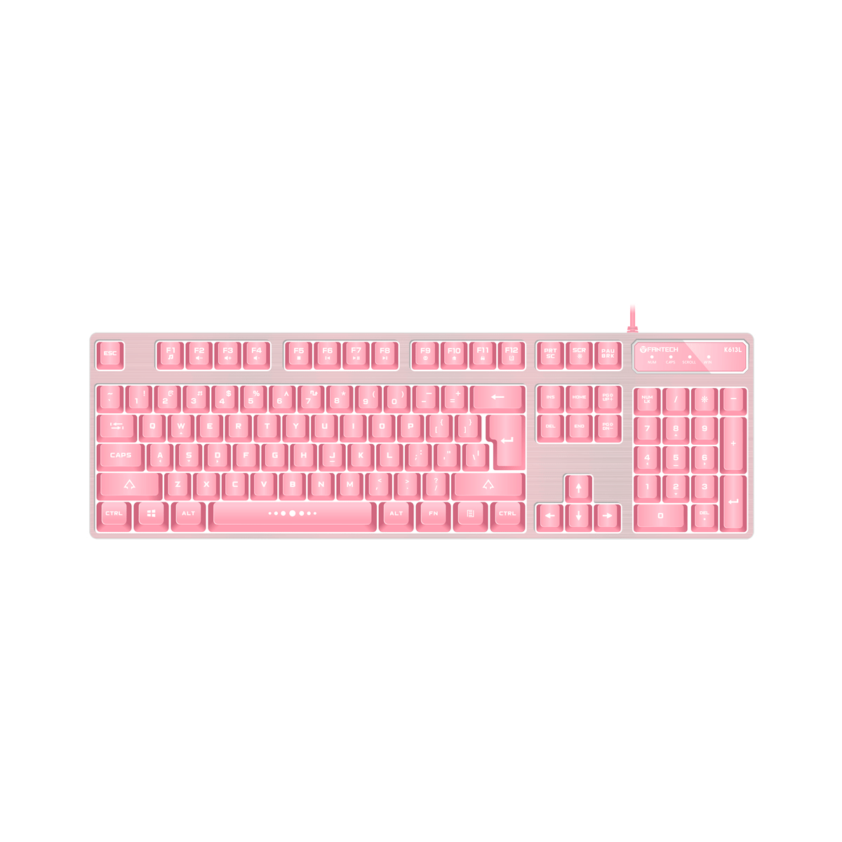 Teclado Gaming K613L FANTECH Sakura