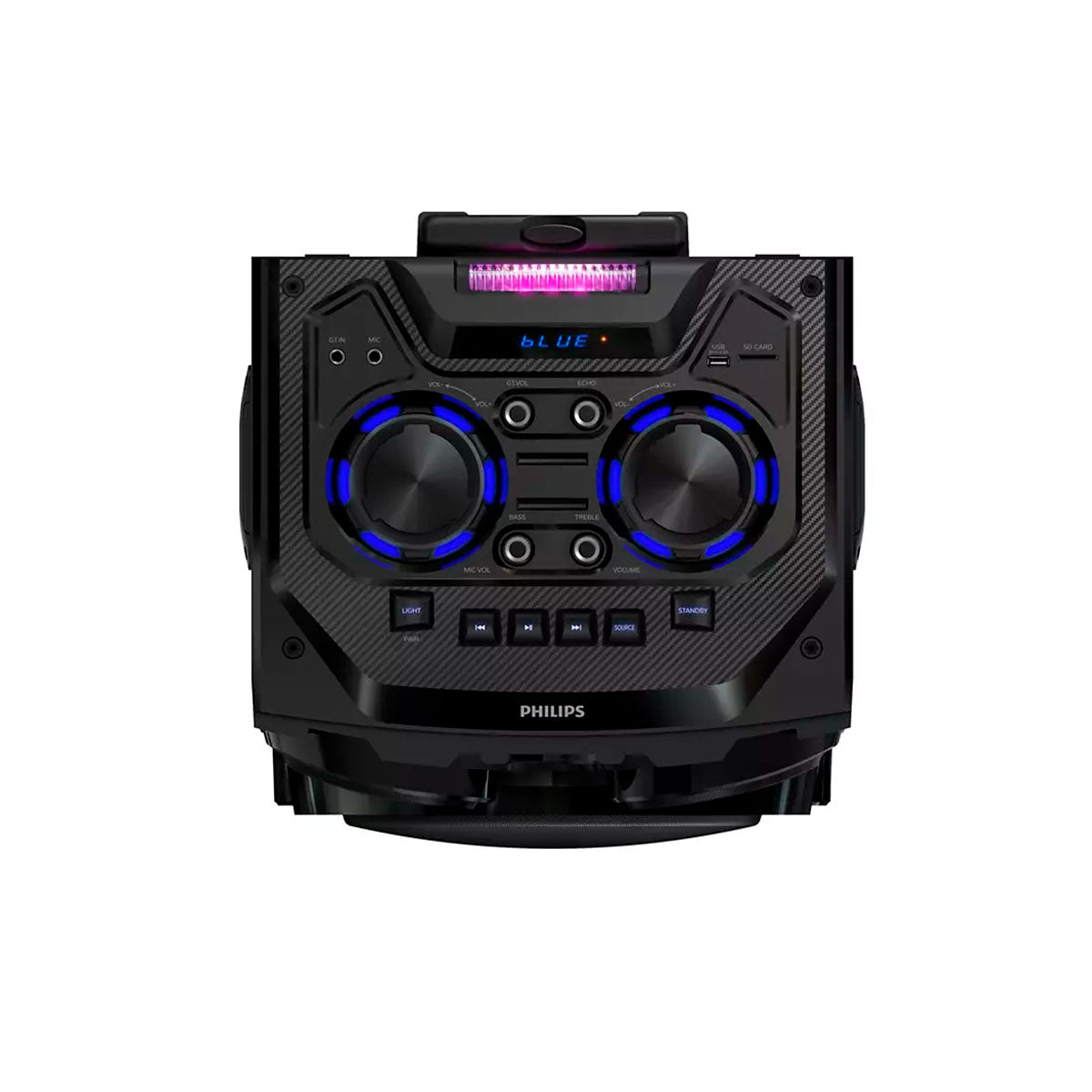 Parlante PHILIPS TAX3305/77 100W Bluetooth Con Ruedas