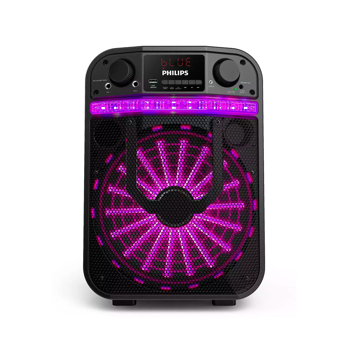 Parlante PHILIPS TAX2206/77 40W Bluetooth Con Ruedas