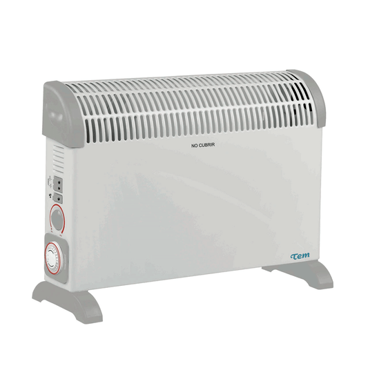 Convector TEM T1FCO20TT1300 Con Turbo y Timer