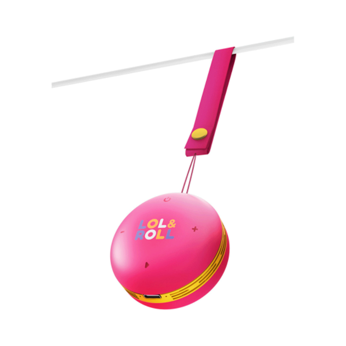 Parlante ENERGY SISTEM LOL Y ROLL KIDS Bluetooth Rosa