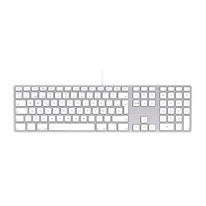 Magic Keyboard APPLE MQ052E/A Con Teclado Numérico Blanco