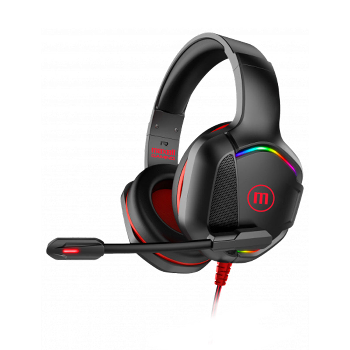 Auriculares MAXELL Force Gaming LED