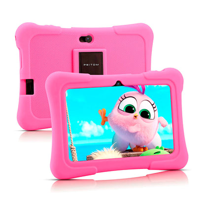 Tablet PRITOM K7 Kids 7″ 1GB 16GB Android 10 Bluetooth Rosa