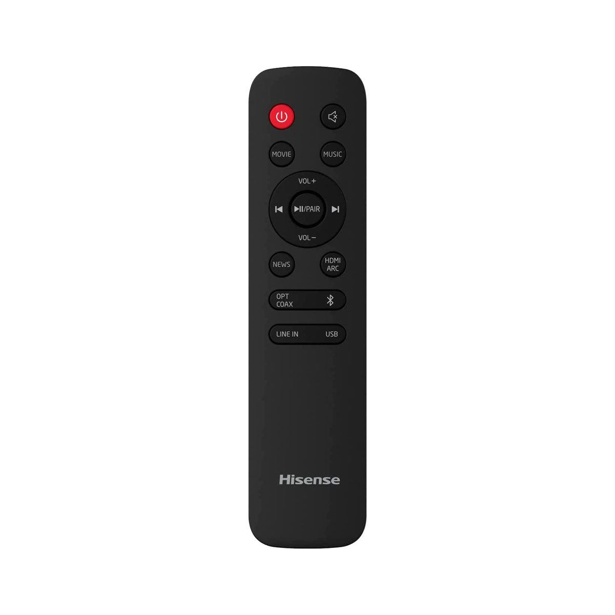 Barra De Sonido HISENSE HS205 2.0 60W