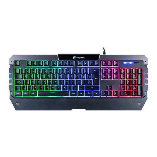 Teclado RAZEAK Retroiluminado GAMER RK-8161 RGB