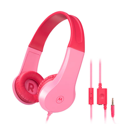 Auriculares MOTOROLA Moto JR200 40mm Rosa