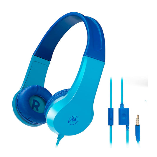 Auriculares MOTOROLA Moto JR200 40mm Azul