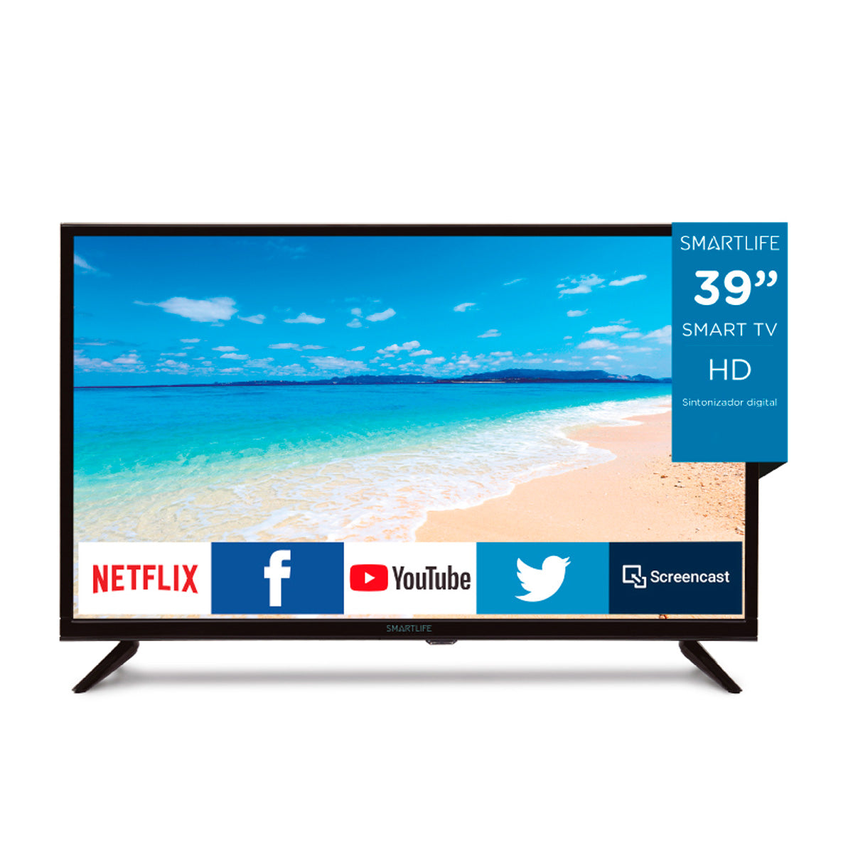 LED SMART TV SAMRTLIFE 39″ HD SL-TV39HDNX