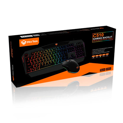Combo MEETION Teclado y Mouse Gaming MT-C510
