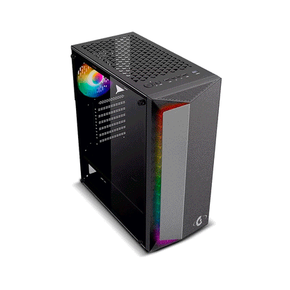 Gabinete GRAVITY GR08 ATX MID-TOWER Black
