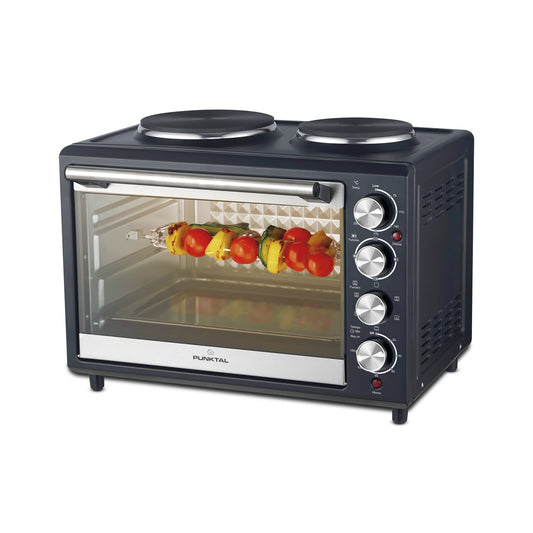 Horno Eléctrico PUNKTAL PK-51HE Espiedo Convección 48Lts