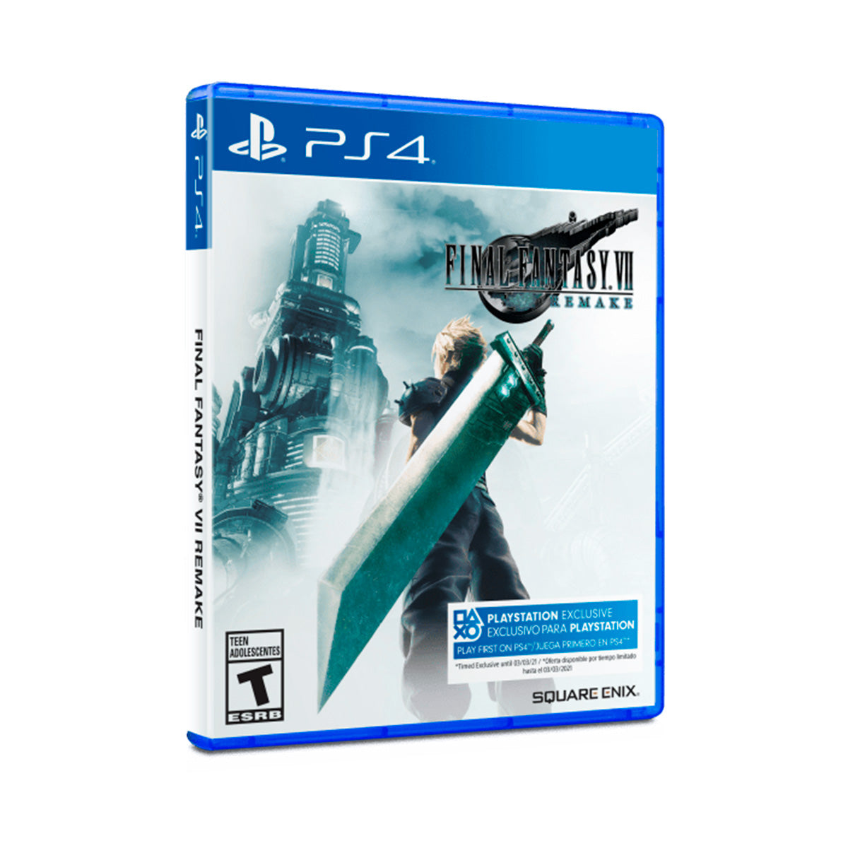 Juego Para PS4 FINAL FANTASY VII LATAM