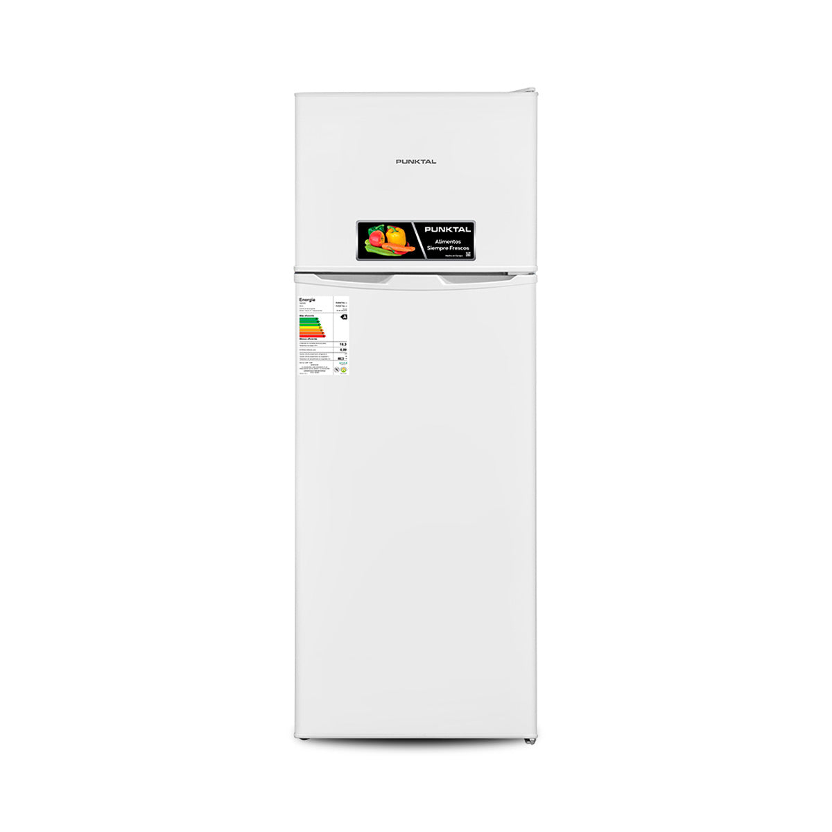 Refrigerador PUNKTAL Frío Natural PK-265HB 216Lts