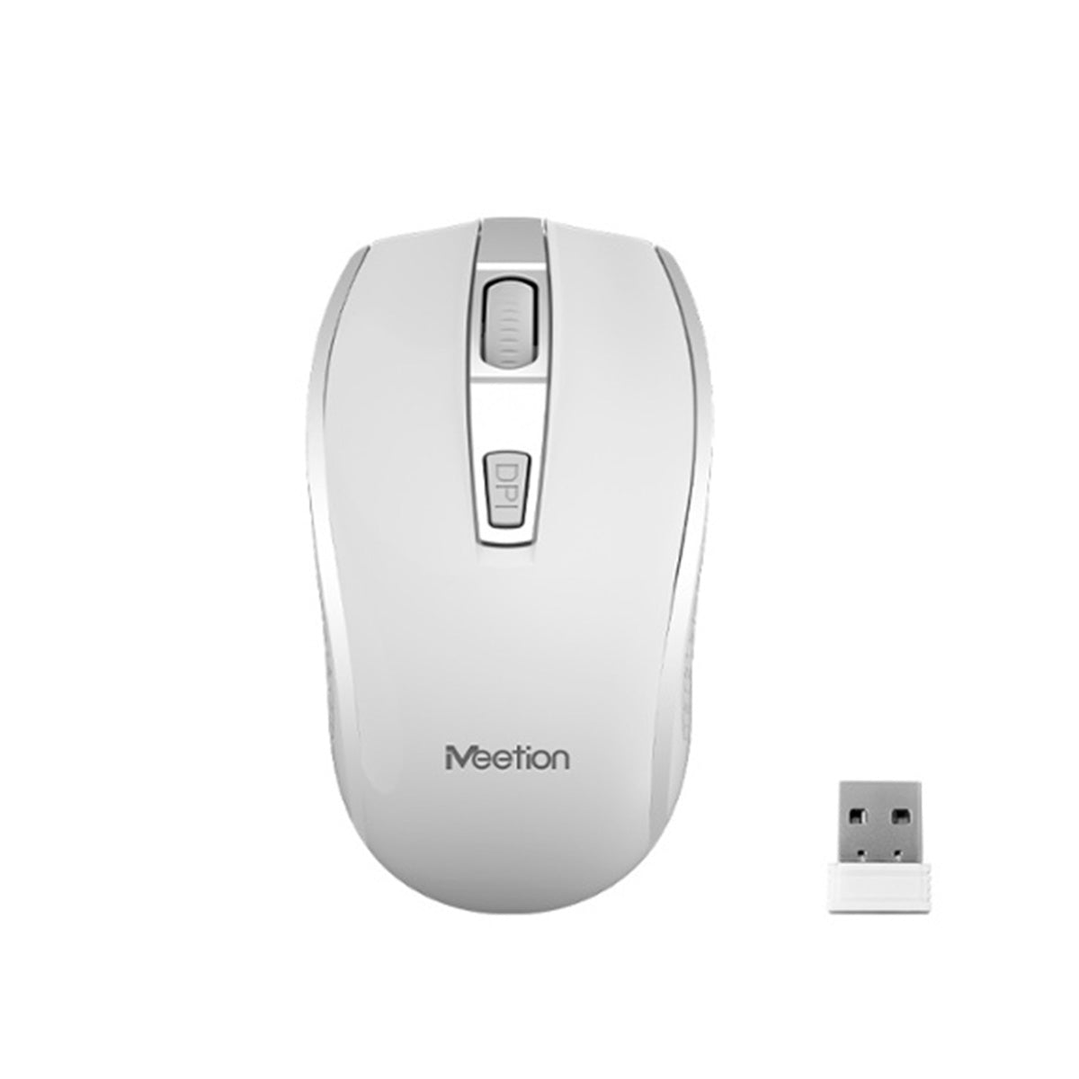 Mouse Inalámbrico MEETION R560 White