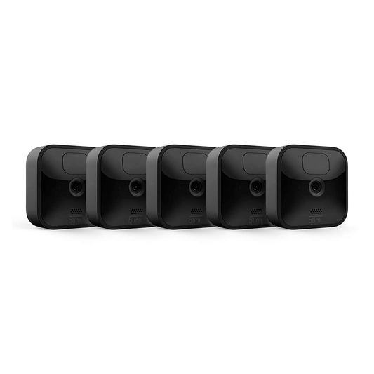 Pack 5 Cámara Exterior Inalámbrica BLINK Visión Nocturna