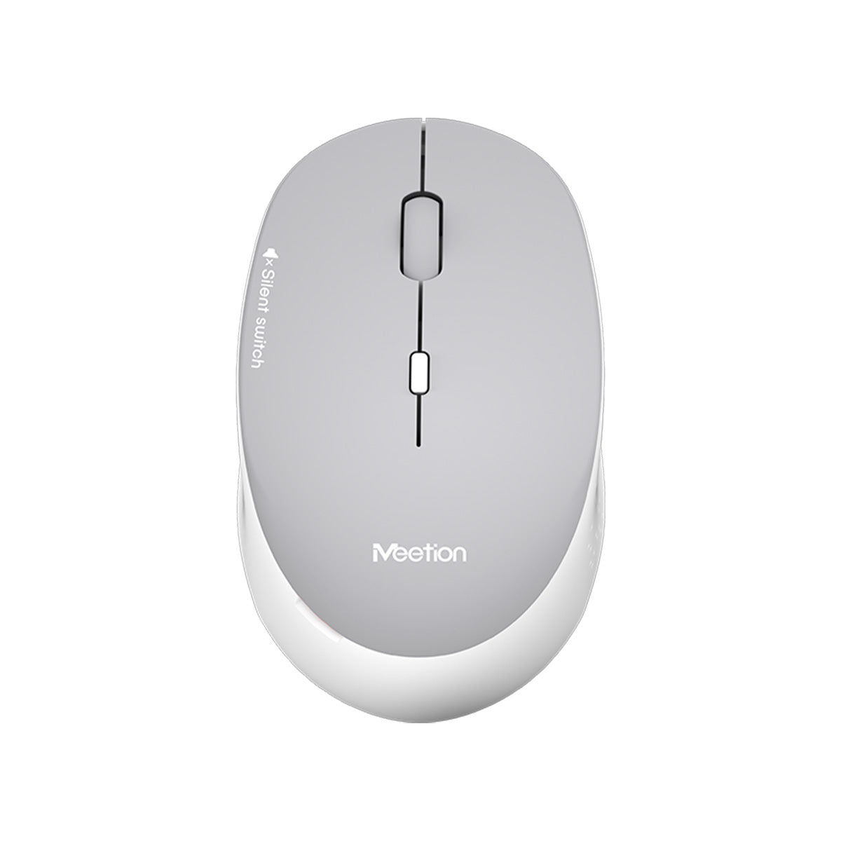 Mouse Inalámbrico MEETION R570 Gris