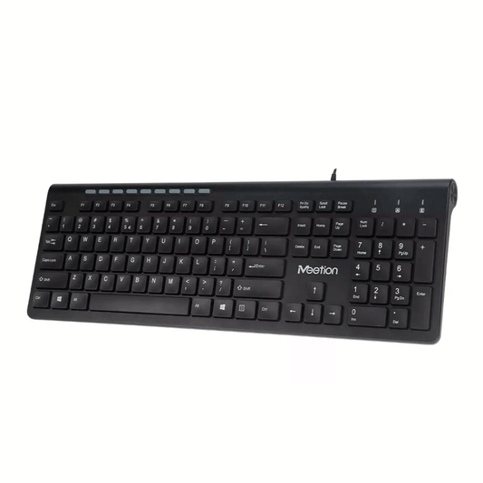 Teclado USB MEETION K842M Ultrafino Multimedia