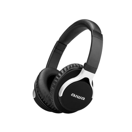 Auriculares AWI AWA36BT Bluetooth Plegable Llamadas Negro y Plata